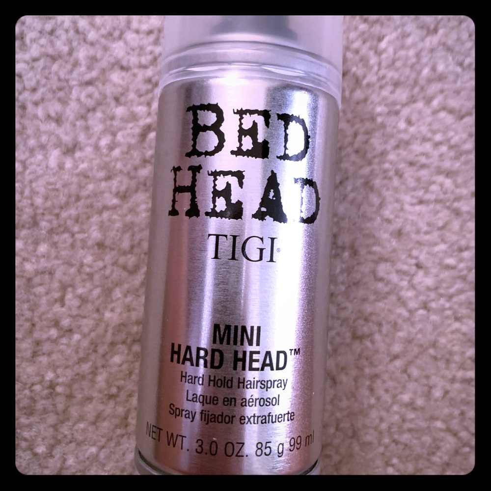 bed head mini hard head hairspray